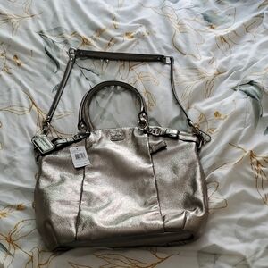 Coach Metallic Shoulder Bag